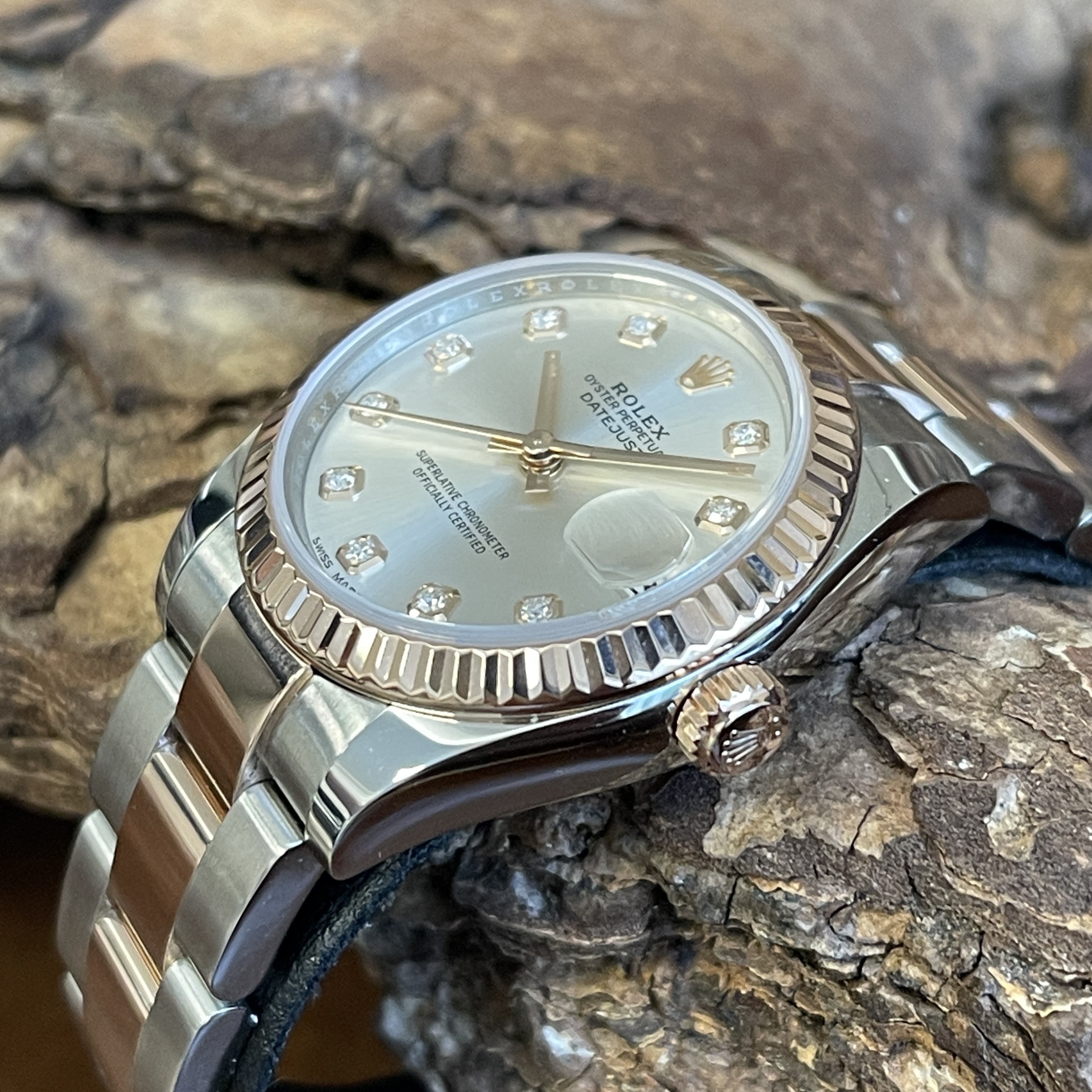 Rolex - Datejust 31 - Factory Dia Dial - Papiere 2019 - Ref. 178271