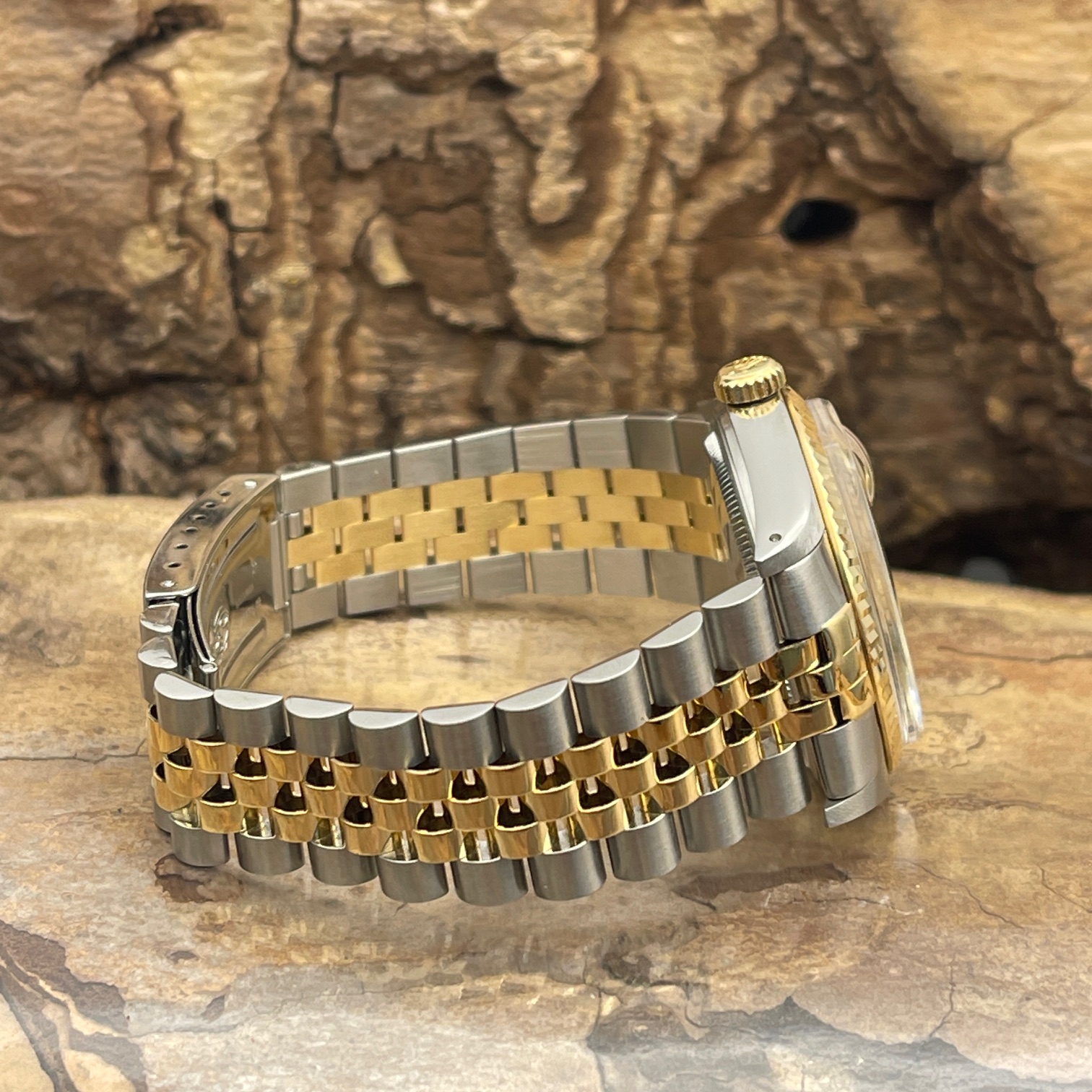 Rolex - Datejust 36 - Ref.: 16013 - Box und Papiere - AFTERMARKET Jubileeband