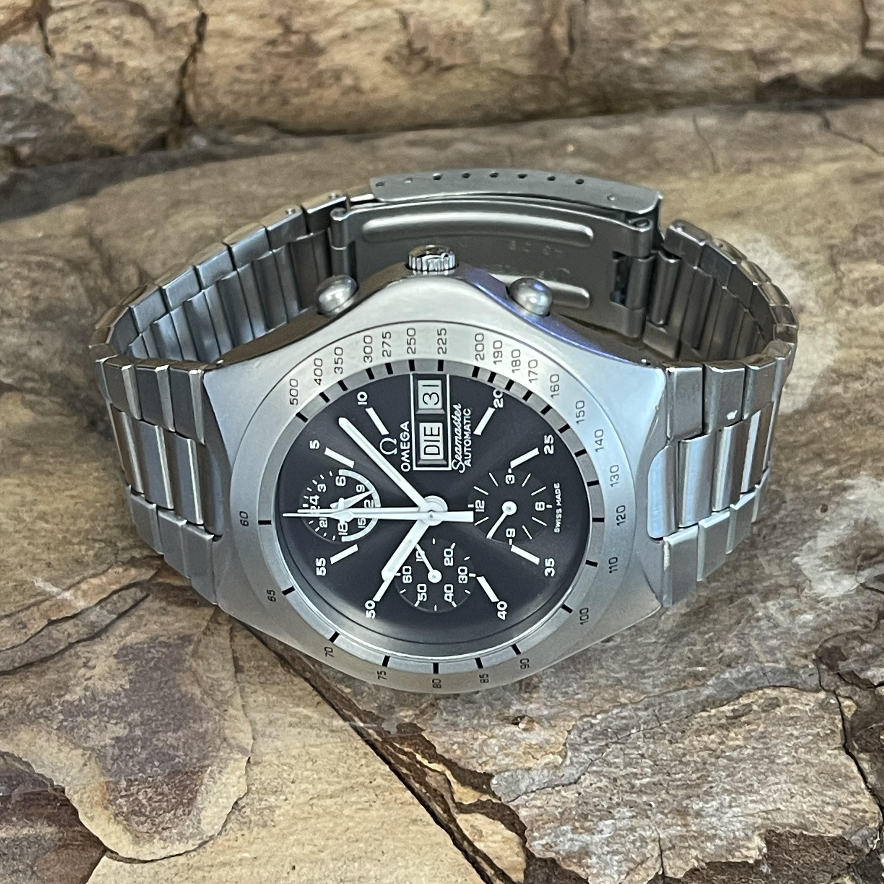 Omega Speedmaster Mark V - Ref. ST 376.0806 mit Omega Extract