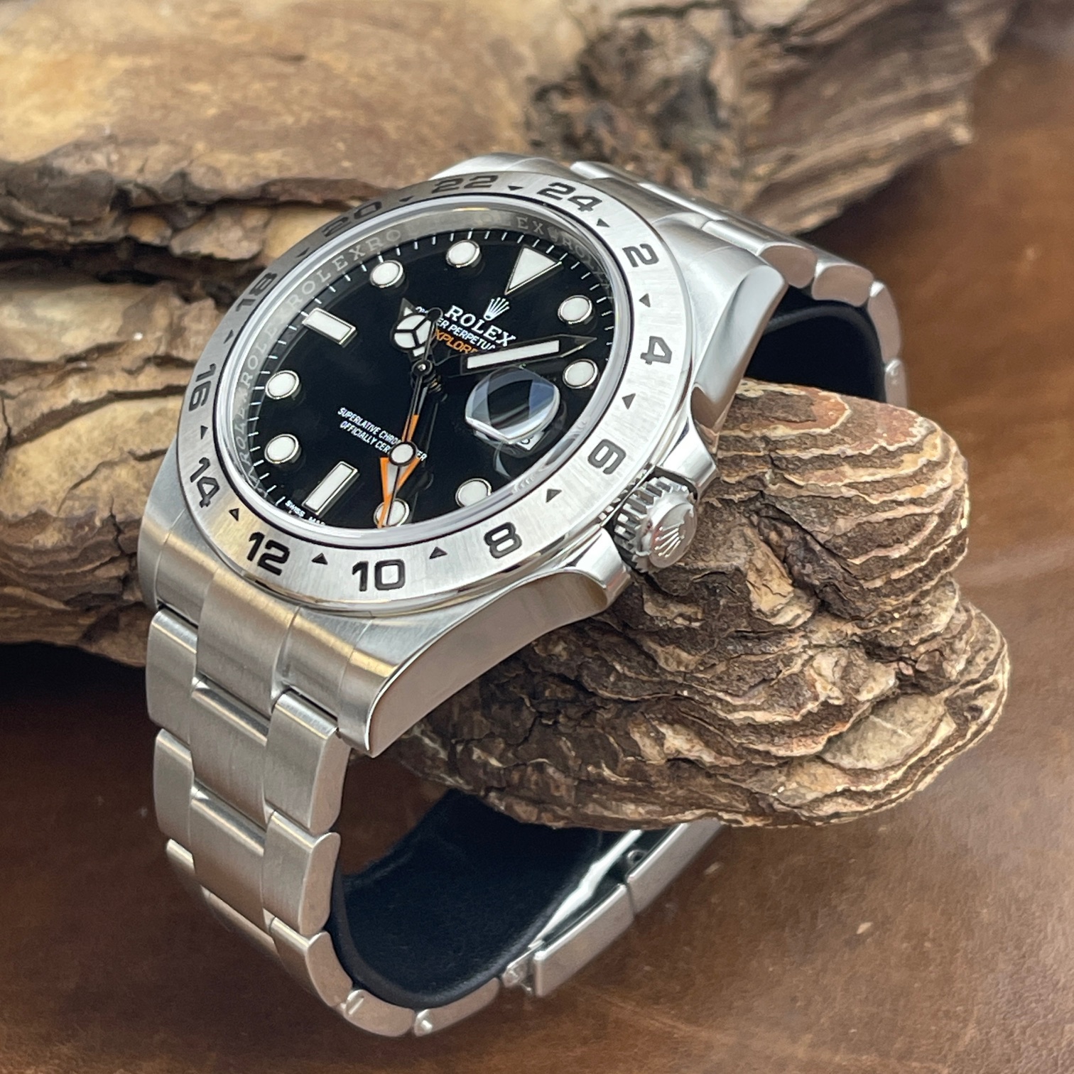 Rolex - Oyster Perpetual Date Explorer II - Box & Papiere LC EU- Ref. 216570