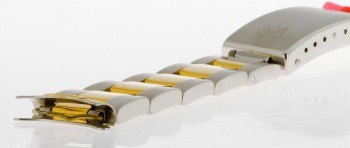 Rolex 17mm Oysterband Stahl 18kt Gelbgold Ref. 78053