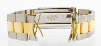 Rolex 17mm Oysterband Stahl 18kt Gelbgold Ref. 78053