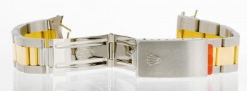 Rolex 17mm Oysterband Stahl 18kt Gelbgold Ref. 78053