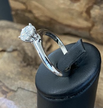 Ring Tiffany&Co Platin mit Diamant