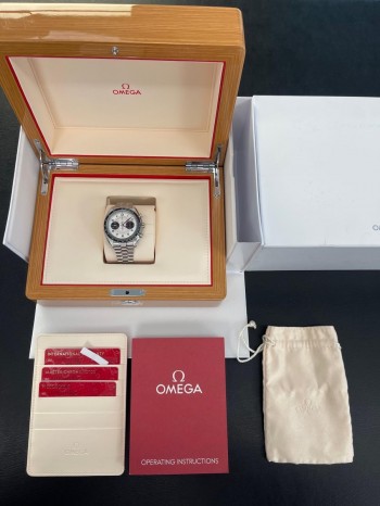 Omega Speedmaster Chronoscope Co‑Axial Master Chronometer Chronograph 43 mm - Full-Set 2021 - Ref. 32930435102002