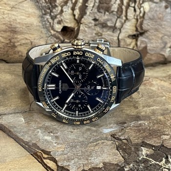 TAG Heuer - Carrera Calibre Heuer 02 Chronograph - FULLSET 2022 - Ref. CBN2A5A