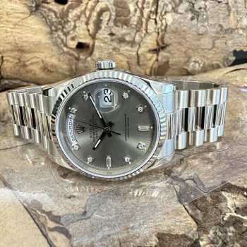 Rolex Oyster Perpetual Day-Date 36  Diamant - Ref. 118239 - FULL-SET 2013
