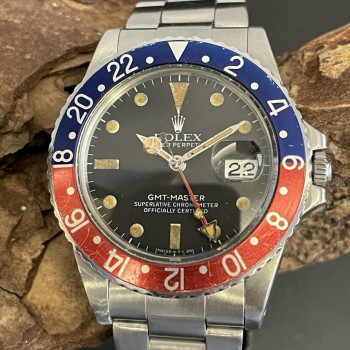 Rolex - GMT-Master Pepsi - MATTE DIAL Vintage - ca. 1984 - Ref. M16750 - Revi 2022
