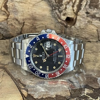 Rolex - GMT-Master Pepsi - MATTE DIAL Vintage - ca. 1984 - Ref. M16750 - Revi 2022