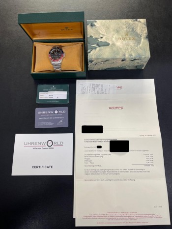 Rolex - GMT-Master Pepsi - MATTE DIAL Vintage - ca. 1984 - Ref. M16750 - Revi 2022