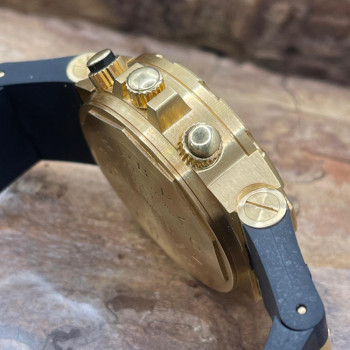 Bulgari - Diagono Fly-Back Chrono - FULLSET - 750er Gelbgold - Ref. SC40G