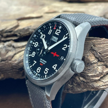 Oris - Big Crown Propilot Gmt Rega Limited Edition - FULLSET 2018 - Ref. 01 748 7710 4284-Set