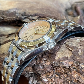 Breitling - Callistino - stainless steel/yellow gold - Ref. D52045