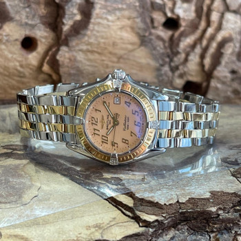 Breitling - Callistino - stainless steel/yellow gold - Ref. D52045