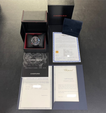 Chopard Classic Racing Superfast Split Seconde Chronograph - Full-Set 2015 - Ltd. - Ref. 168542-3001