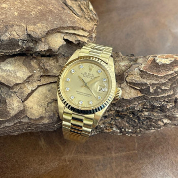 Rolex - Datejust Lady 26 - 750er Gelbgold - Dia Dial - Ref. 6917