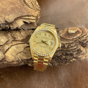 Rolex - Datejust Lady 26 Dia - 750er Gelbgold - Dia Dial - Ref. 6917