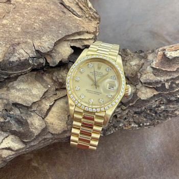 Rolex - Datejust Lady 26 Dia - 750er Gelbgold - Dia Dial - Ref. 6917