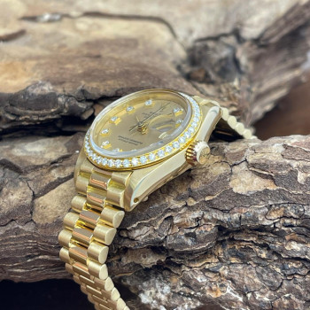 Rolex - Datejust Lady 26 Dia - 750er Gelbgold - Dia Dial - Ref. 6917