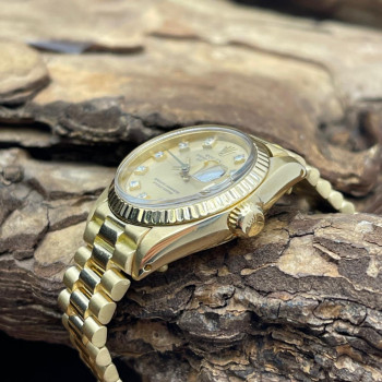 Rolex - Datejust Lady 26 - 750er Gelbgold - Dia Dial - Ref. 6917