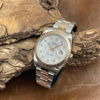 Rolex - Datejust 4 MoP Dia Dial - FULLSET 2020 LC100 - Ref. 126331