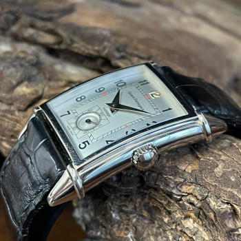 Girard Perregaux - Vintage 1945 - 18Kt Weißgold - Ref. 2595, ca. 58g