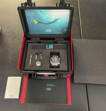 Oris - Regulateur Der Meistertaucher - FULLSET 2008 - Ref. 0164976107164-Set