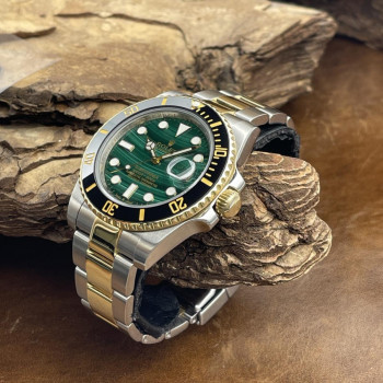 Rolex - Submariner Date - Malachit - FULLSET 2010 EU - Ref. 116613LN