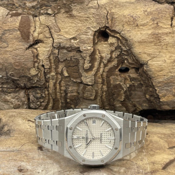 Audemars Piguet - Royal Oak 37 - FULLSET 2017 - Ref. 15450ST.OO.1256ST.01.A