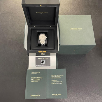 Audemars Piguet - Royal Oak 37 - FULLSET 2017 - Ref. 15450ST.OO.1256ST.01.A