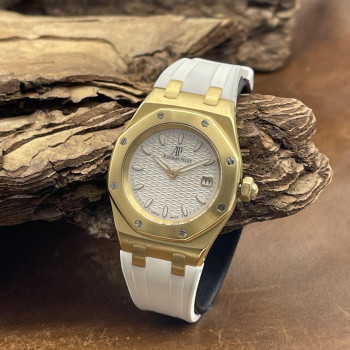 Audemars Piguet - Royal Oak Lady Gelbgold - FULLSET deutsch - Ref. 67600BAOOD090CR01