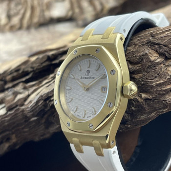Audemars Piguet - Royal Oak Lady Gelbgold - FULLSET deutsch - Ref. 67600BAOOD090CR01