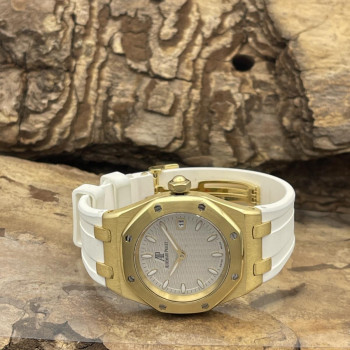 Audemars Piguet - Royal Oak Lady Gelbgold - FULLSET deutsch - Ref. 67600BAOOD090CR01