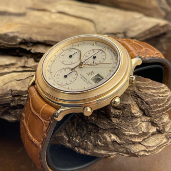 Audemars Piguet - Huitième Chronograph - 750 rosé gold - FULLSET German - Ref. 25644