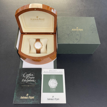 Audemars Piguet - Huitième Chronograph - 750 rosé gold - FULLSET German - Ref. 25644