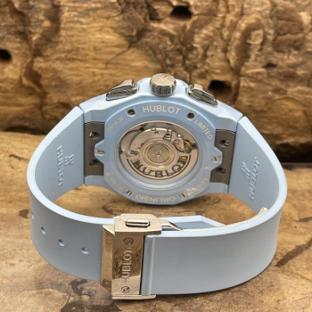 Hublot - Classic Fusion Aerofusion 45 Ltd. Chrono Orlinski Sky Blue Ceramic - FULLSET 2022 - Ref. 525.ES.0170.RX.ORL22