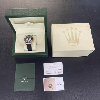 Rolex - Daytona Yellow Gold "Le Mans" - Box/Servicepapers - Ref. 116518