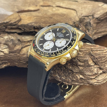 Rolex - Daytona Yellow Gold "Le Mans" - Box/Servicepapers - Ref. 116518