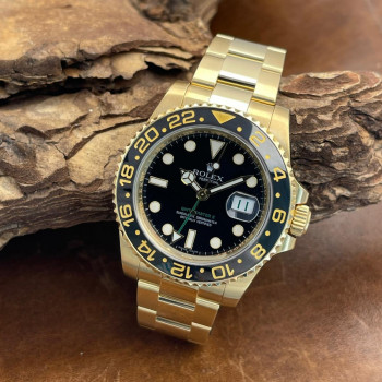 Rolex - GMT-Master II - 750er Gelbgold - FULLSET - Ref. 116718LN
