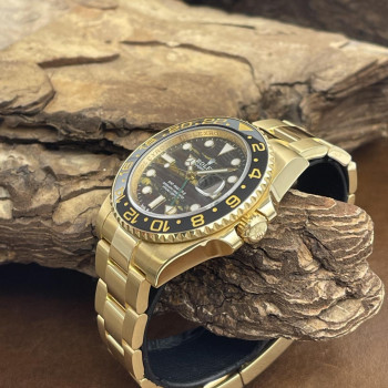 Rolex - GMT-Master II Tigerauge - 750er Gelbgold - FULLSET - Ref. 116718LN