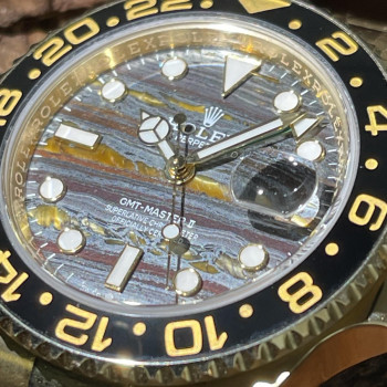 Rolex - GMT-Master II Tigerauge - 750er Gelbgold - FULLSET - Ref. 116718LN