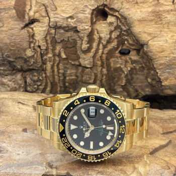 Rolex - GMT-Master II - 750er Gelbgold - FULLSET - Ref. 116718LN