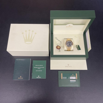 Rolex - GMT-Master II - 750er Gelbgold - FULLSET - Ref. 116718LN