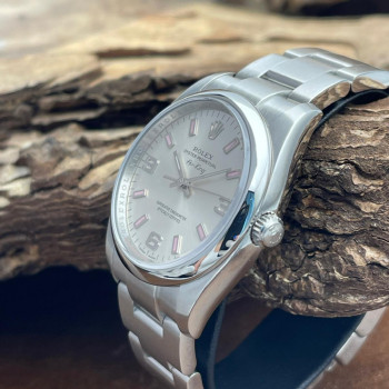 Rolex - Oyster Perpetual Air King Rosé Index - FULLSET 2013 EU - Ref. 114200