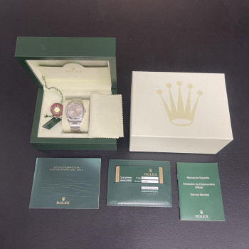 Rolex - Oyster Perpetual Air King Rosé Index - FULLSET 2013 EU - Ref. 114200
