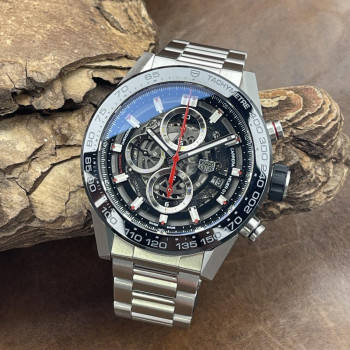 TAG Heuer - Carrera Calibre HEUER 01 Chronograph - Box & Papiere 2020 - Ref. CAR2A1W-0