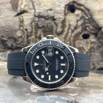 Rolex - Yacht-Master 37 rosé gold - FULLSET 2016 LC100 - Ref. 268655