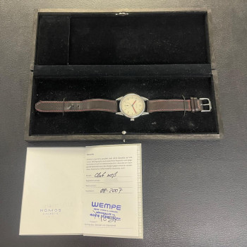 Nomos Glashütte - Club - FULLSET 2007 deutsch - Ref. 701.1