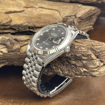 Rolex - Datejust 41 Grey Dia Dial - FULLSET 2024 - Ref. 126334