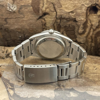 Rolex - Oyster Perpetual Date 34 Weiß Römisch - Ref. 15200
